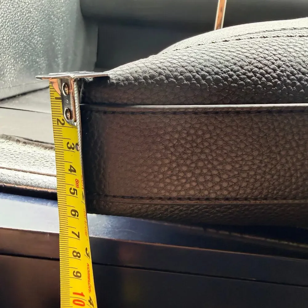The Sak Lucia Black Pebbled Leather Crossbody Bag Near Perfect